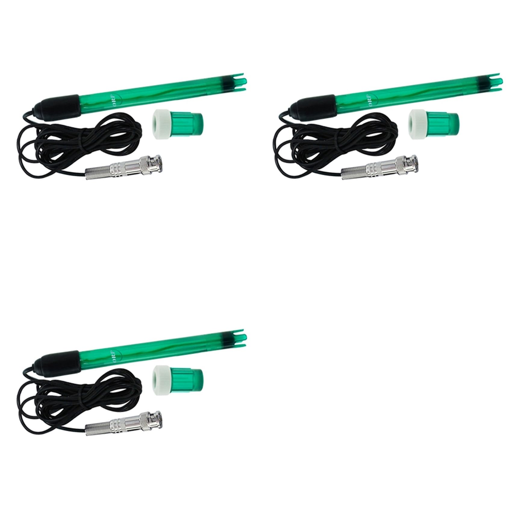 3X ORP Redox Electrode BNC Type Connector Replacement Probe 300cm Cable for Tester Meter Aquarium Equipment Water Tester