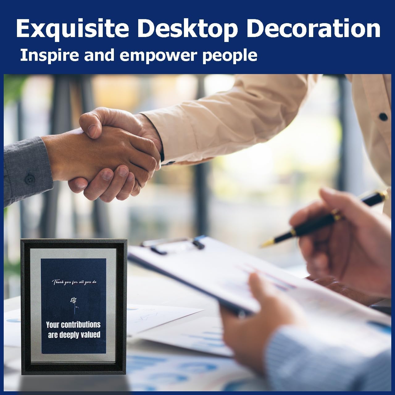 Employee Appreciation Gifts Bulk Thank You Gift Box Work Gift Baskets Difference Maker Gift Box for Coworkers, Office Staff, Team, Mentor, Friends, Leaders, Boss, Teachers, Farewell, Retirement - Image 5