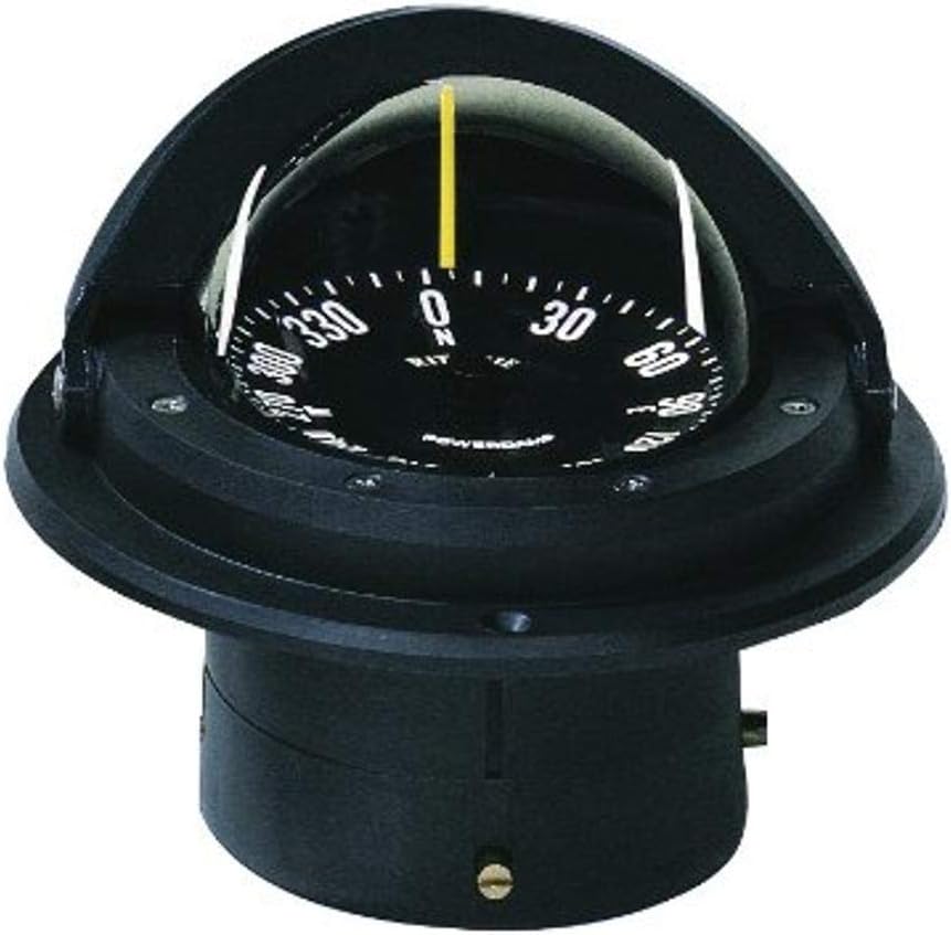 Ritchie Navigation Ritchie Voyager Compass FlatCard Dial with Flush Mount and 12V