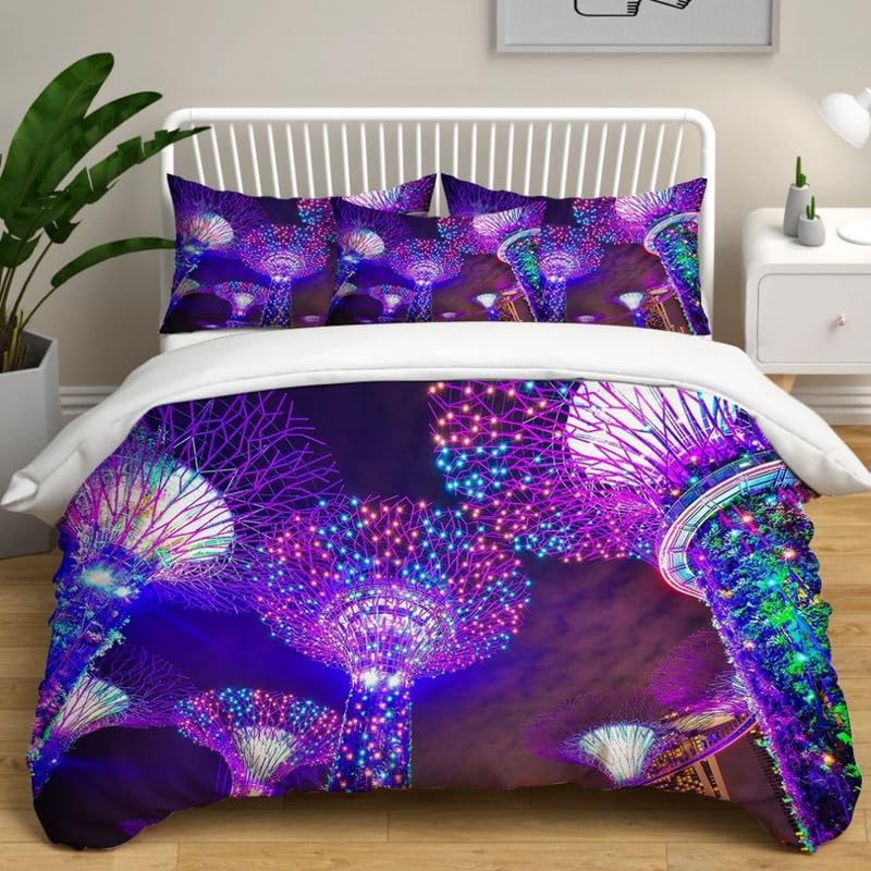 Funda nórdica cama 90 microfibra suave que no se arruga ni destiñe de 155x220cm con almohada