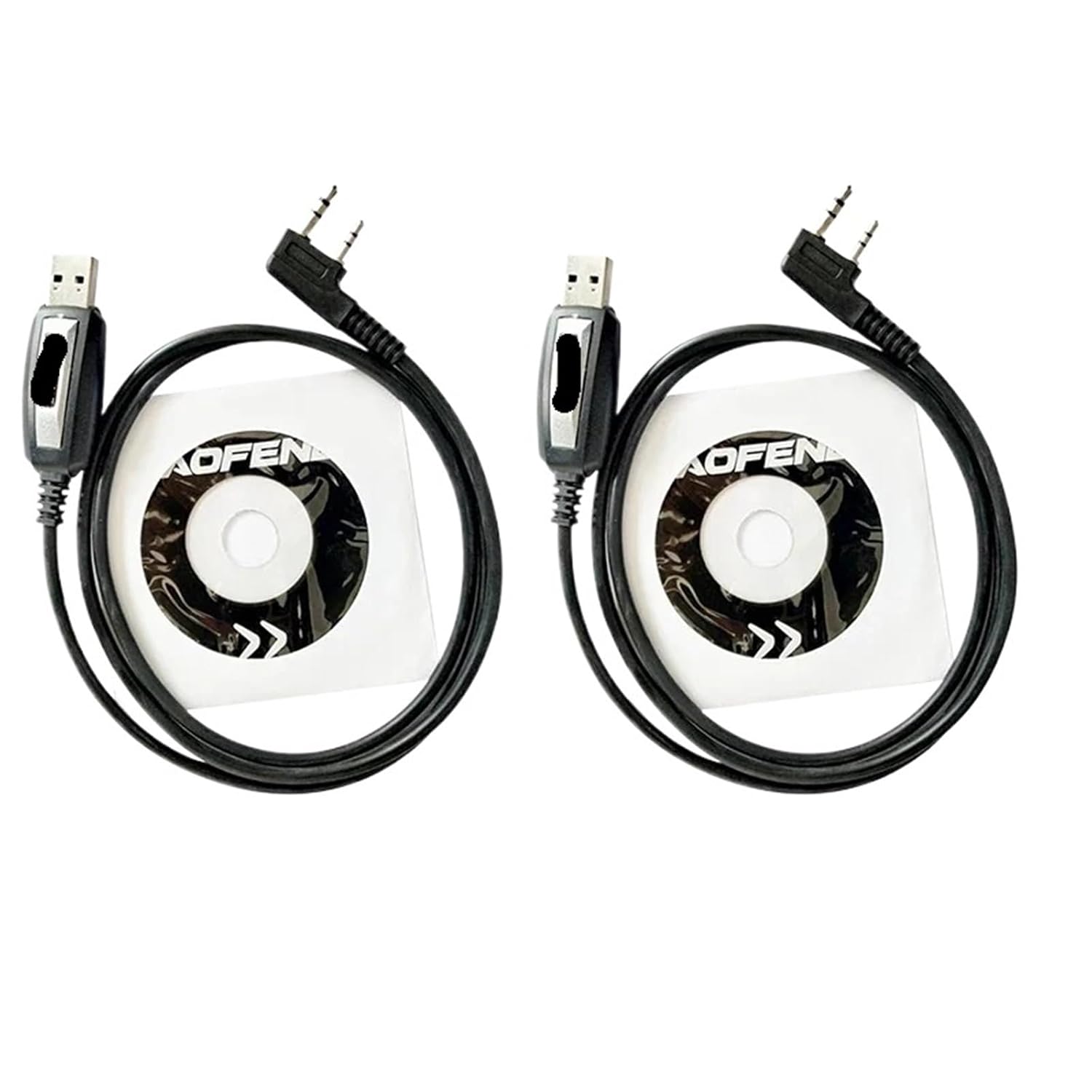 USB Programming Cable for UV-K5 UV-K6 UV-13 UV-S9 Plus UV-17 UV-82 UV-5R Driver with CD Ham Radio(1PC)