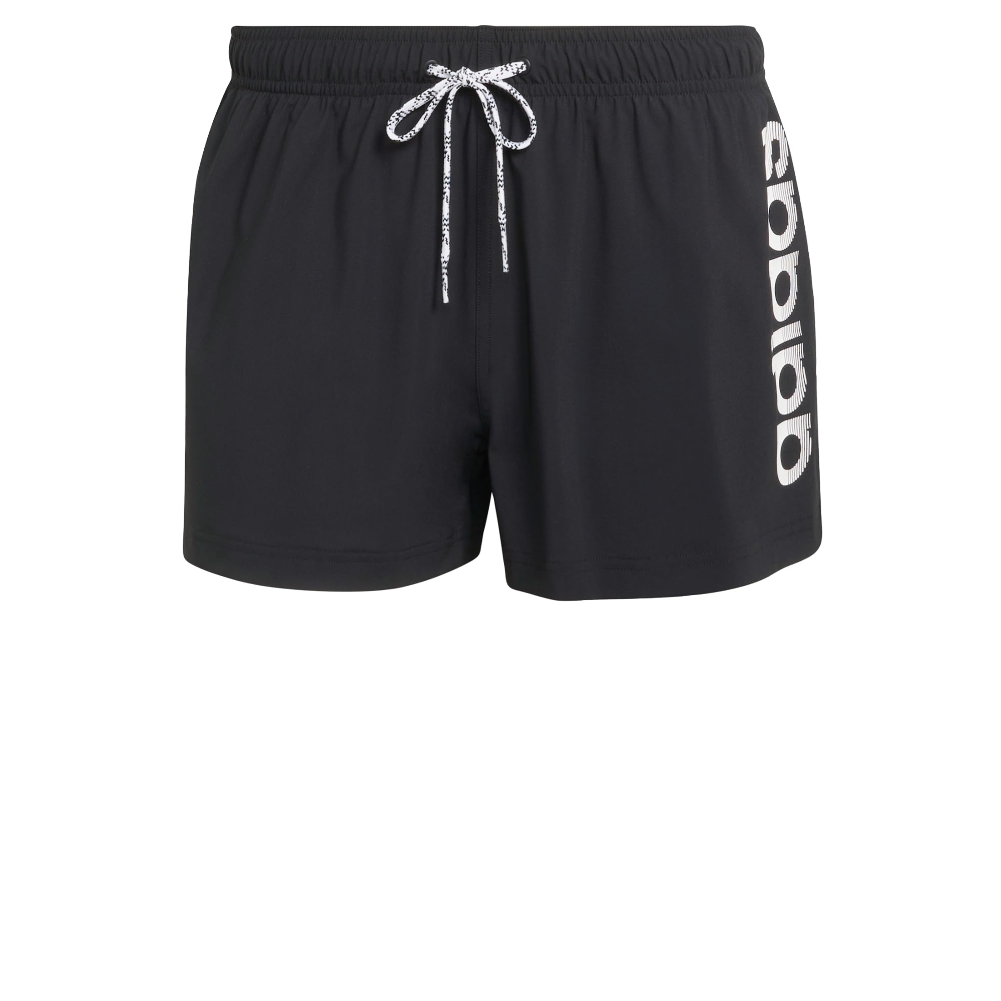 Adidas Men's Noir Swim Shorts Stretchy 3"