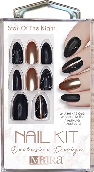 Mara Cosmetics Nail Kit Star Of The Night Insert Nail 1 Pack 1 x 250 g