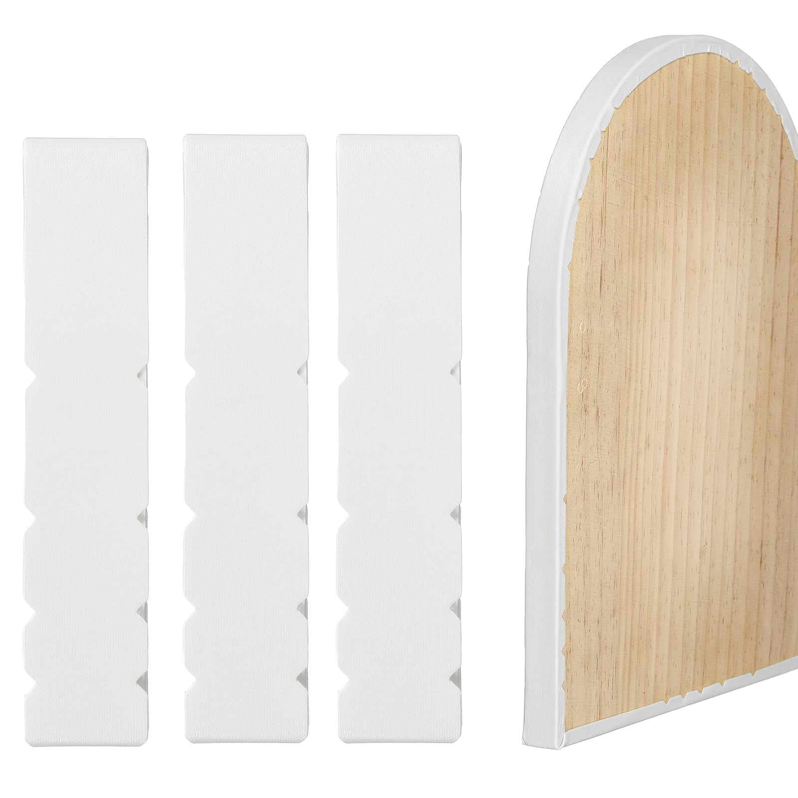 YELARXI Pickleball Edge Guard Tape, Paddle Edge Cover, Pickleball Protection Tapes Pickle Ball Paddle Accessories 23mm Width & 3 Pcs & White -Fitting for (Training/Practice/Matches) — image 1