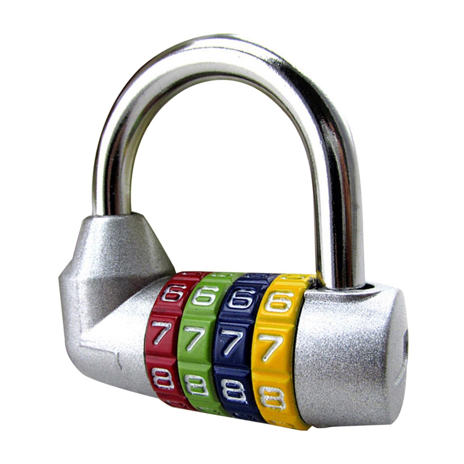 Cadenas à combinaison étanche 4 chiffres en alliage de zinc