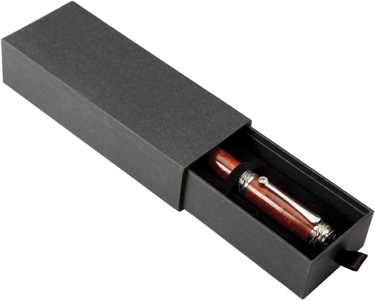 Penn State Industries PKBOX9B Deep Pocket Pen Box with Black Felt Interior (5pack)