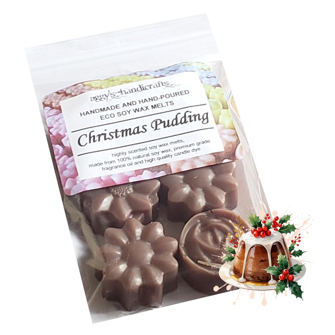 Handmade Highly Scented Soy Wax Melts (Christmas Pudding) — image 1