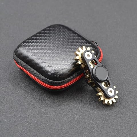FXCOOLCT Hand Spinner 3 Gear Linkage Fidget Spinner Anti Stress Toys Tri-Spinner Fidget Stress Reducer Anxiety Killing Time Kids Adult Gift Cover