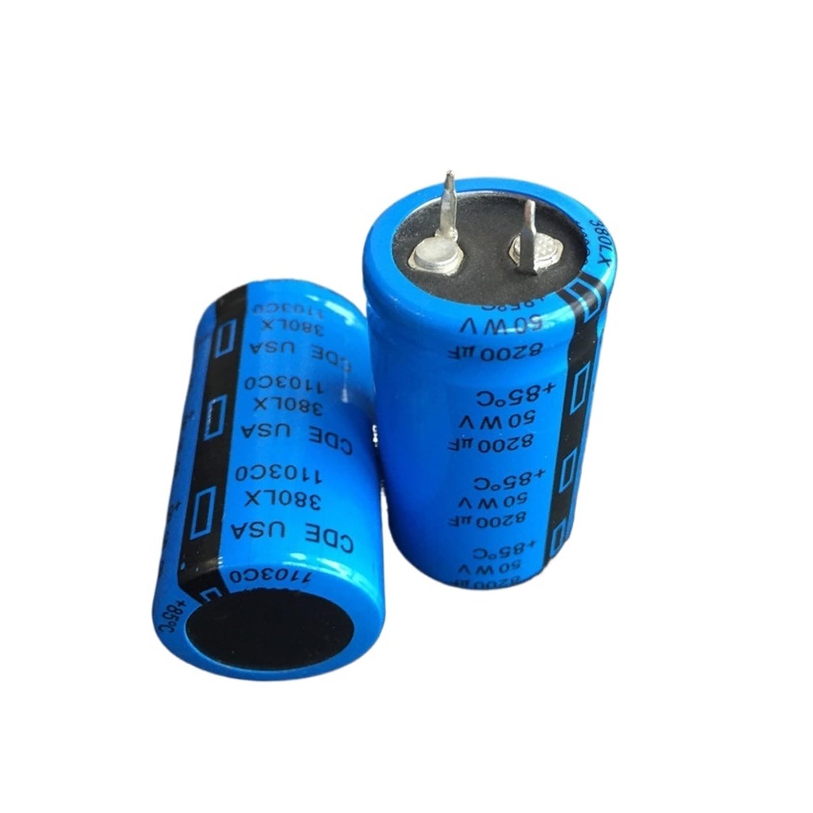 Condensatore elettrolitico in alluminio con alimentatore snap-in da 8200uF 50V CDE 380LX serie 25x45mm 50V8200uF(10pcs)