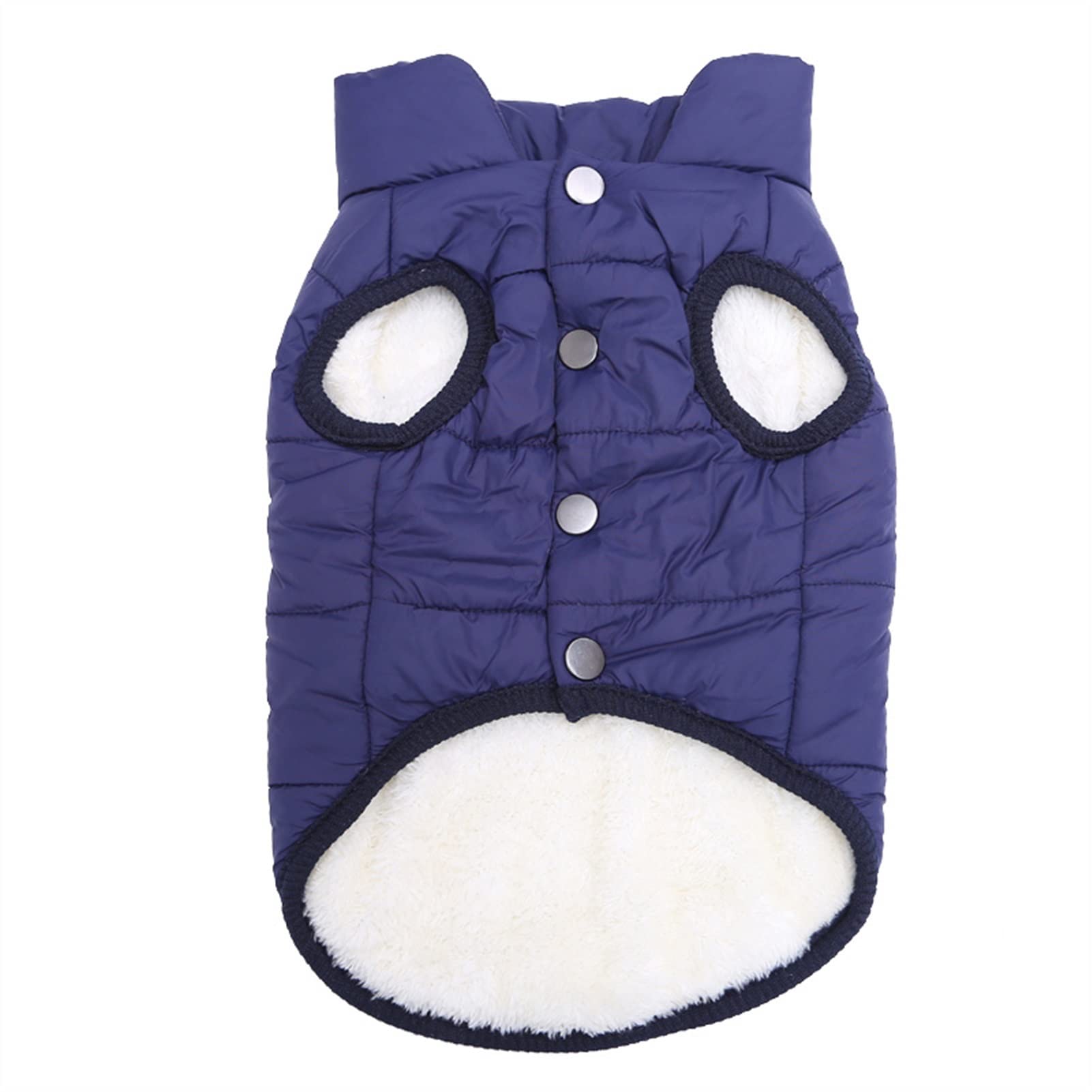 Manteau pour chien en polaire chaude idéal pour les balades d'hiver de votre chihuahua