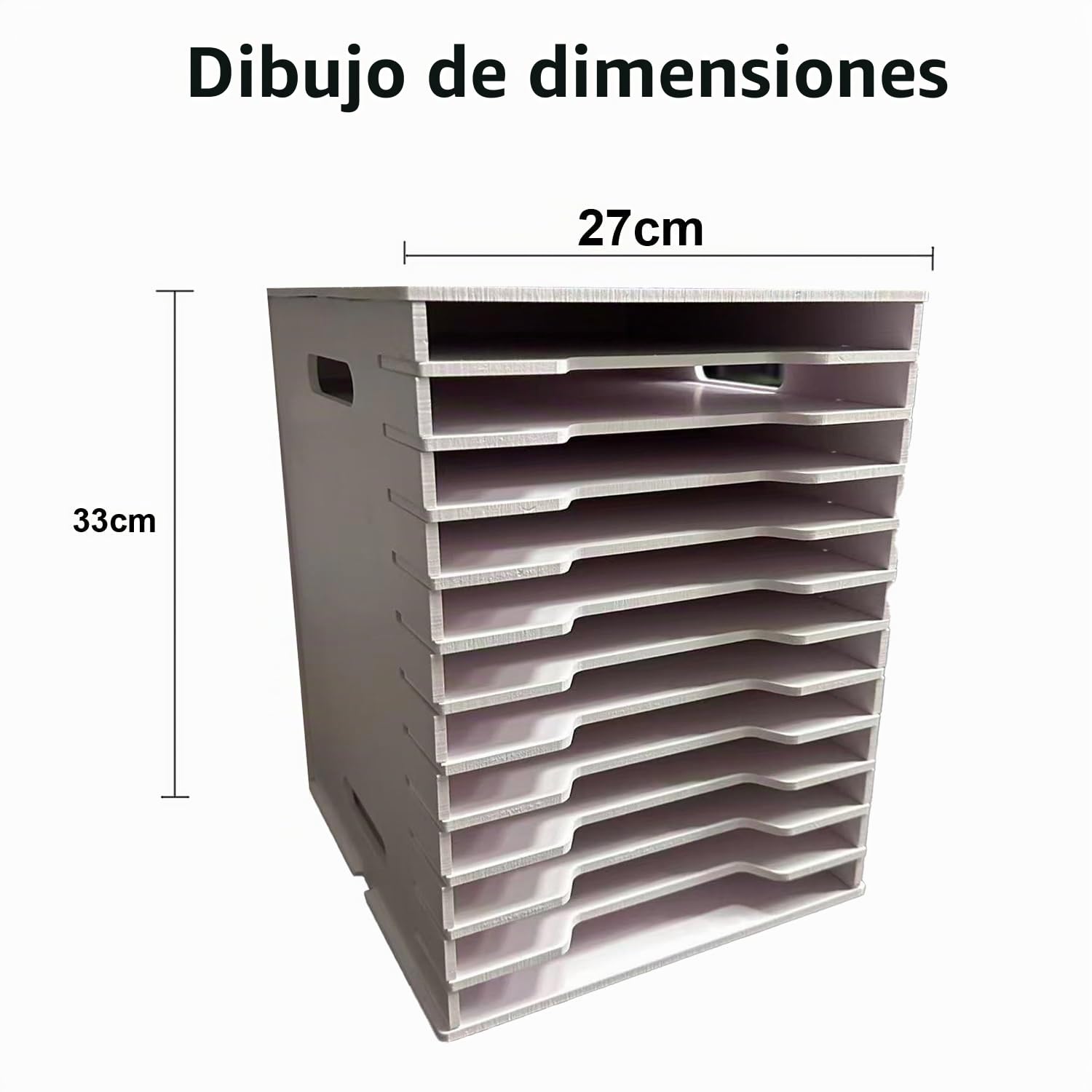 Organizador De Papel,Organizador De Documentos y Estante De Almacenamiento,Para Tamaños De Papel Hasta a4,Ajustable,Para Uso En Oficinas,Álbumes De Recortes De Papel