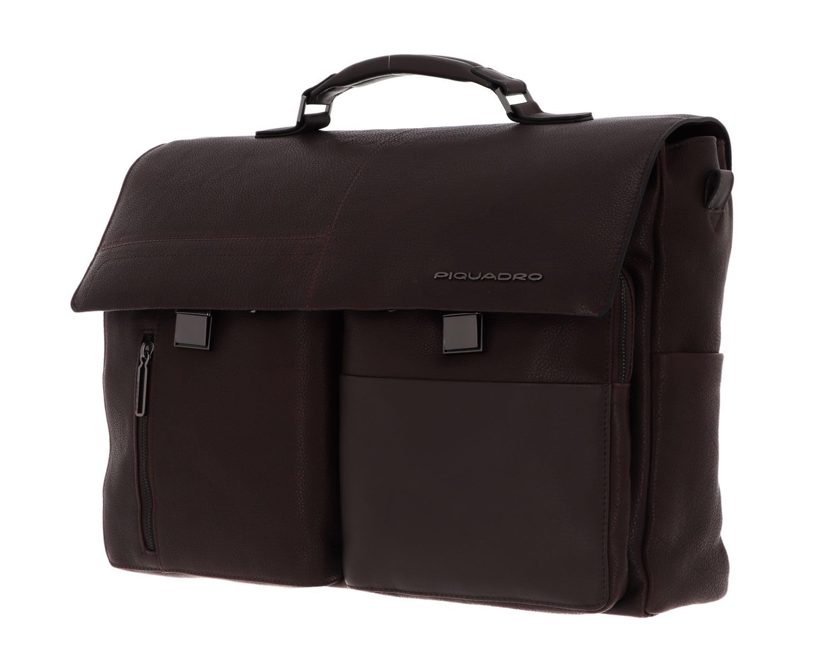 PIQUADRO Ronnie Cartella in pelle 43 cm Scomparto per laptop