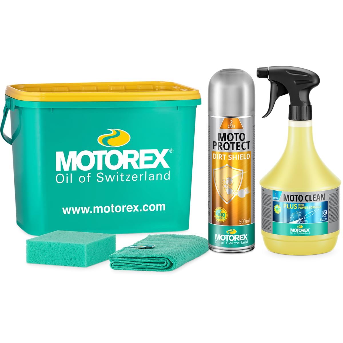 MOTOREX Kit de limpieza de motos.