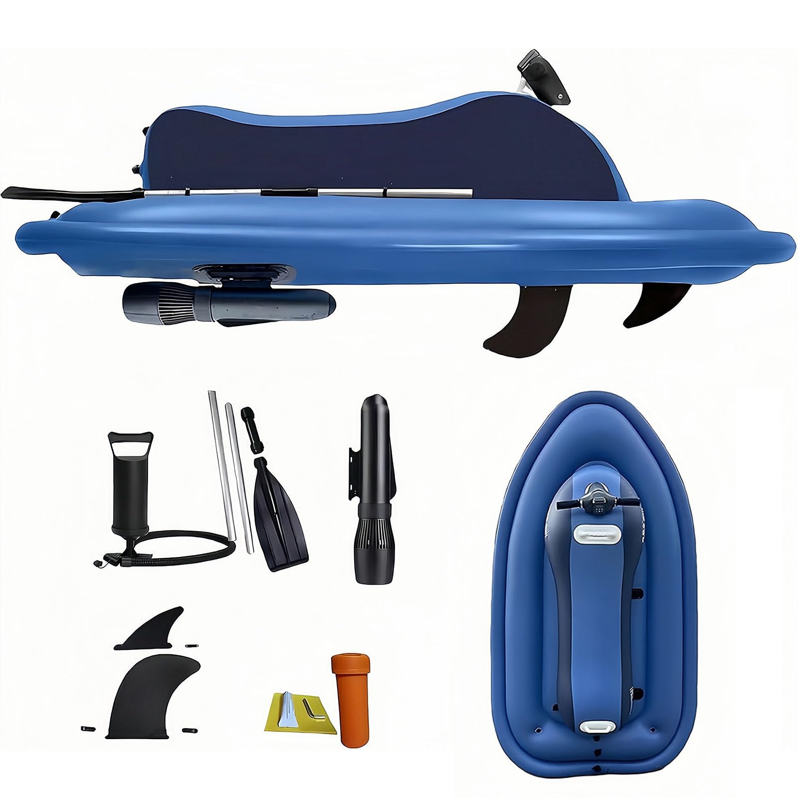 Glowdora Pro Electric Underwater Scooter Jet Ski For Adults 500W-16000mAh