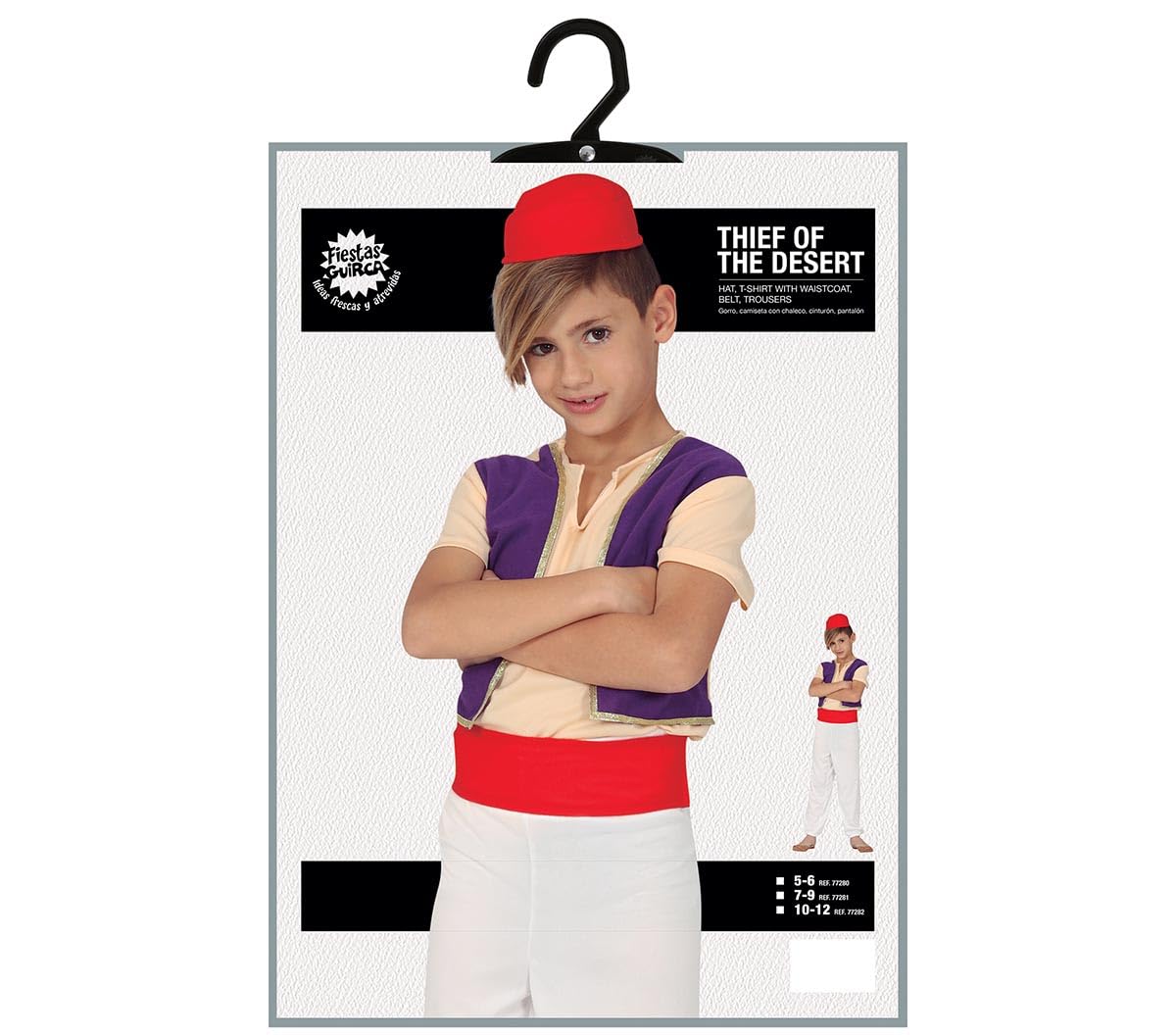FIESTAS GUIRCA Aladdin Wüste Kostüm für Kinder