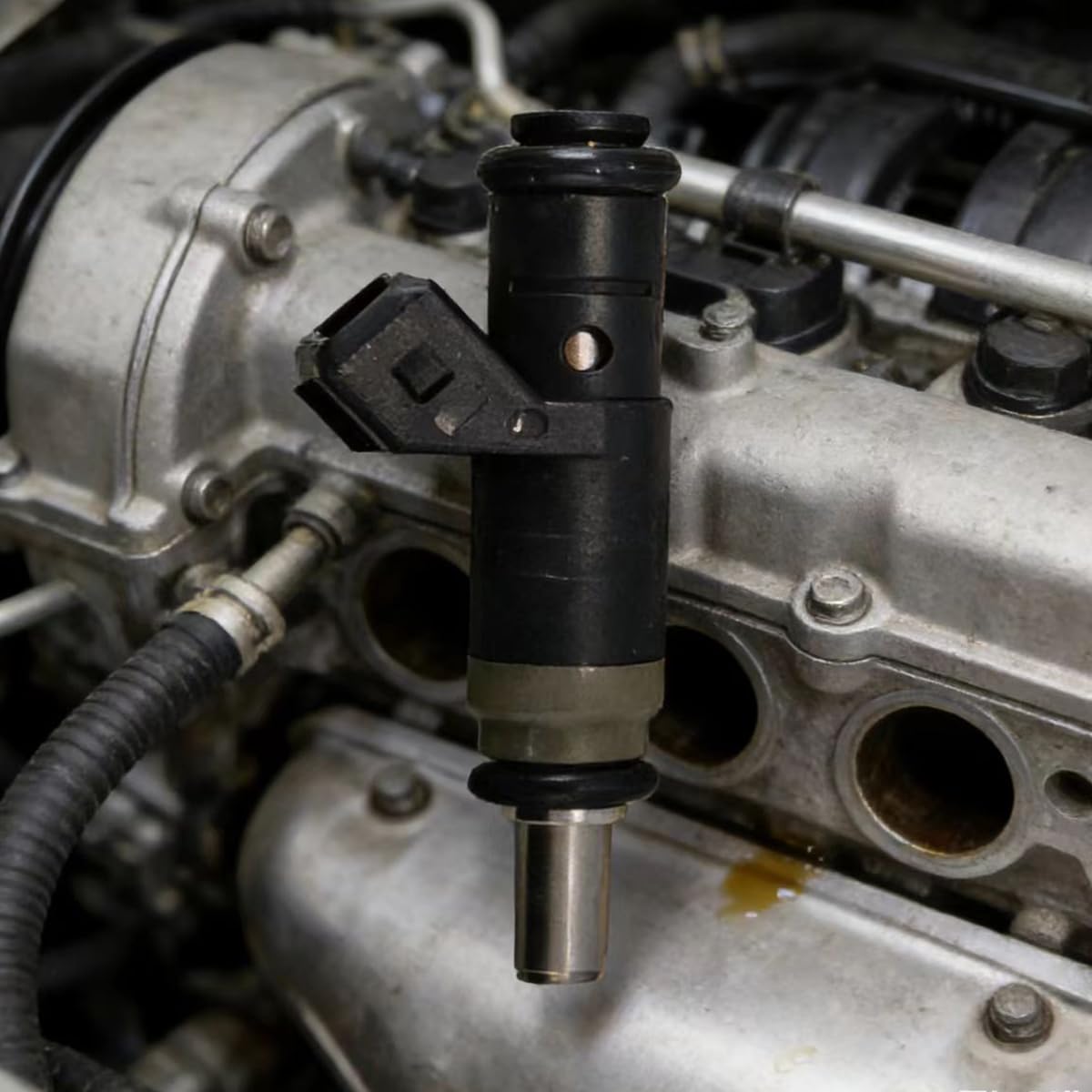 Qury Lot de 4 injecteurs pour 1 série E87 E46 3 E90 E91 116i 118i 120i 316i 318i 320i 320si X3 E83 Z4 E85, 7506158 13537506158