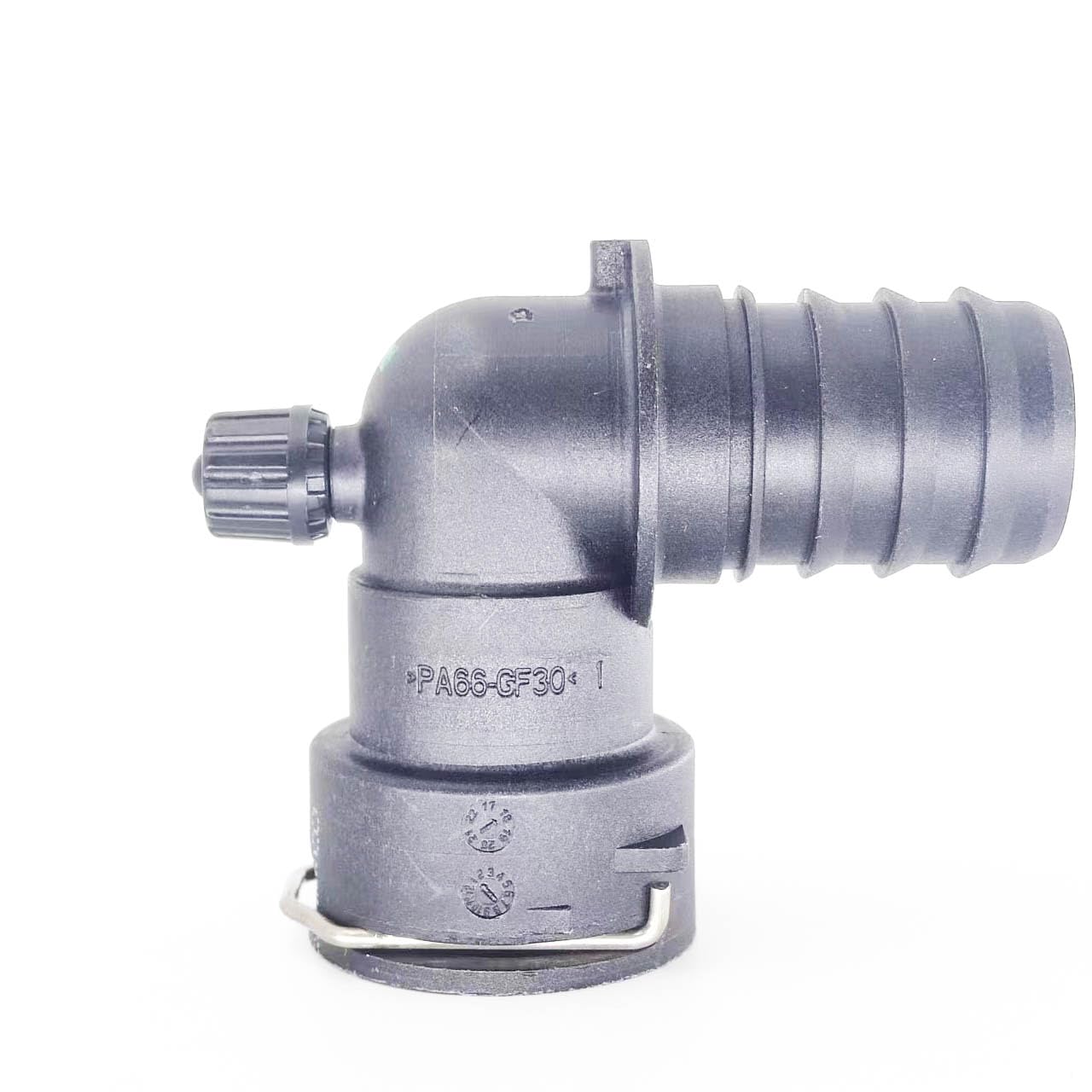 Raccord Femelle VDA CF 18 VDA NW12 90° LONG Refroidissement Batteries - 90° - NW12 - DN 18 - ETE Flexibles & Raccords