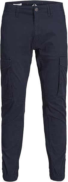 JACK & JONES JPSTPAUL FLAKE CARGO NAVY BLAZER NOOS Pantolon Erkek