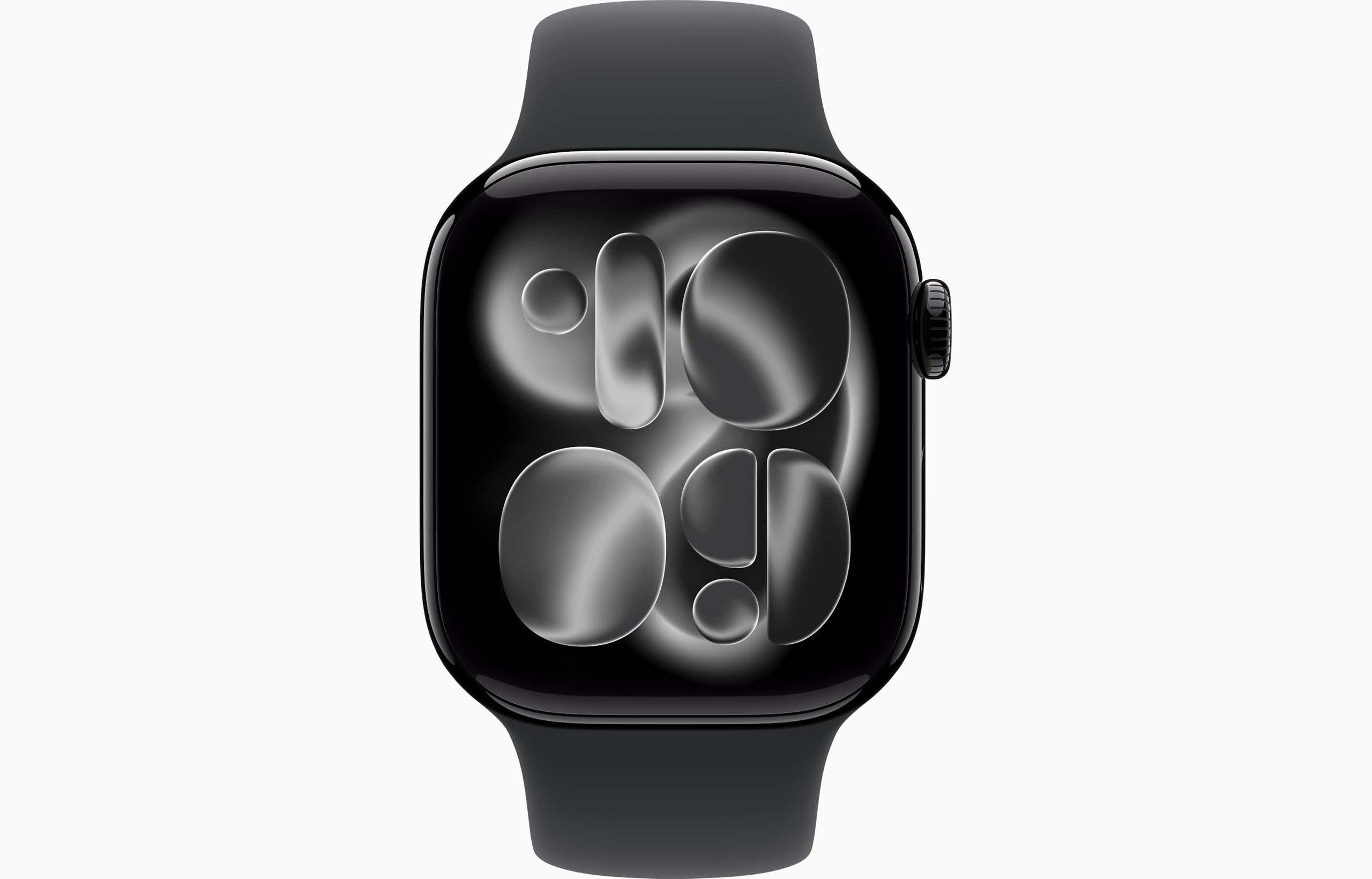 Apple Watch Series 11 [GPS + Cellular, 42mm] Caja de Aluminio Negro Azabache con Correa Deportiva Negra, S/M (Reacondicionado)