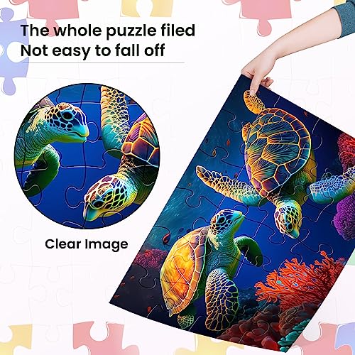 image for WSCXSC 24 Large Piece Puzzle for Seniors Wooden Dementia Puzzles for E