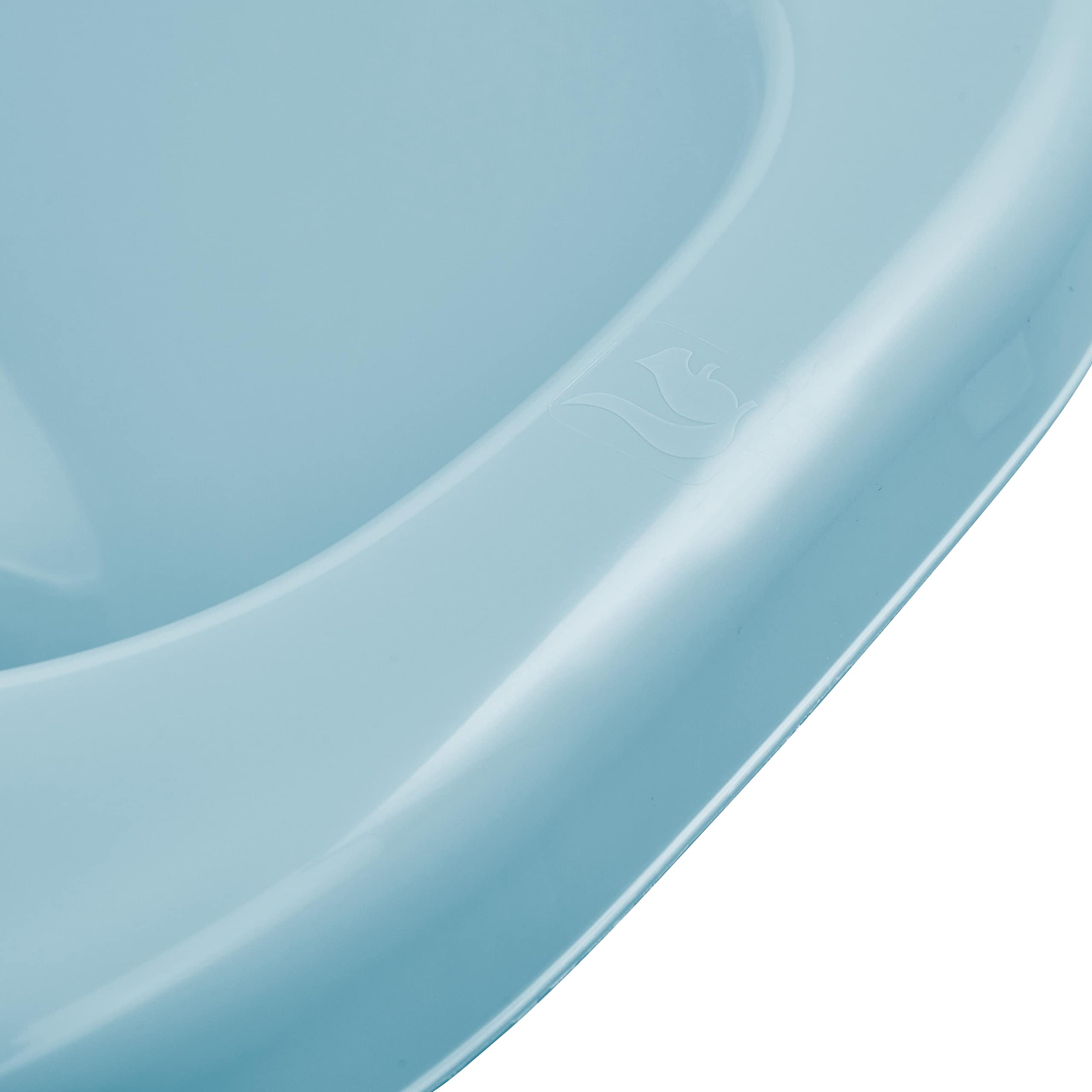 keeeper Vaschetta da Bagno Ergonomica, Per Bambini da 0 a 12 Mesi circa, 100 cm, Wiktoria, Nordic Blue (Blu)