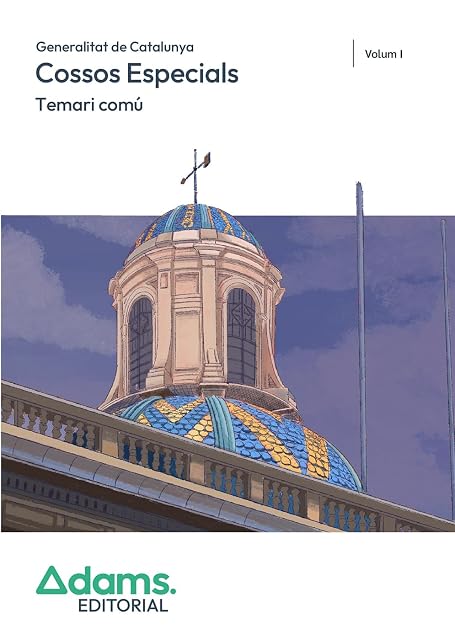 Portada de Cossos especials I. Subgrups A1 i A2. Generalitat de Catalunya. Temari comú