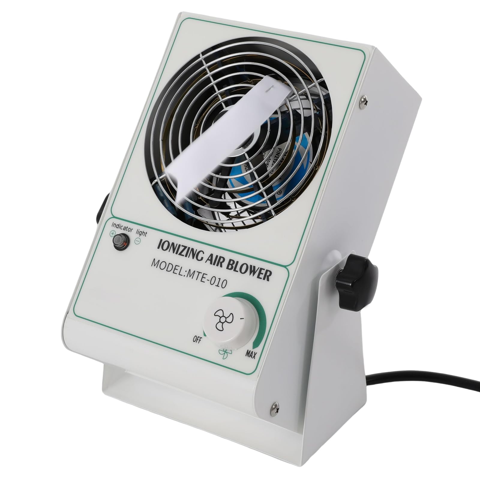 Ionic air Purifiers for Home Pure, air Ionizers for Home Metal Shell, Adjustable Rotation Angle and Wind Speed, Ionic air Purifier Fan Five-Blade Design, air Volume and Low Noise