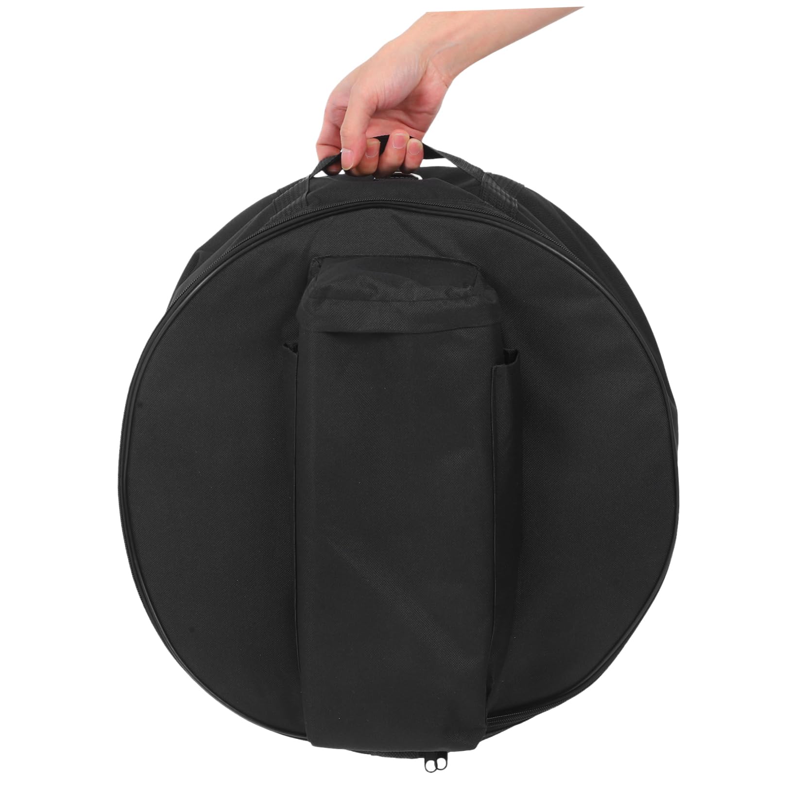 Bolsa para Caja Portátil de Gran Capacidad en Tela Oxford Negra | Transporte a Mano Hombro, para Caja Pequeña, Accesorios de Percusión, Uso en Banda