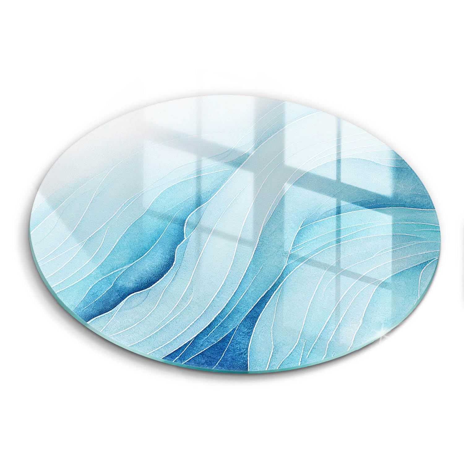 Planche à découper résistante anti-rayures Wallfluent vagues 30cm