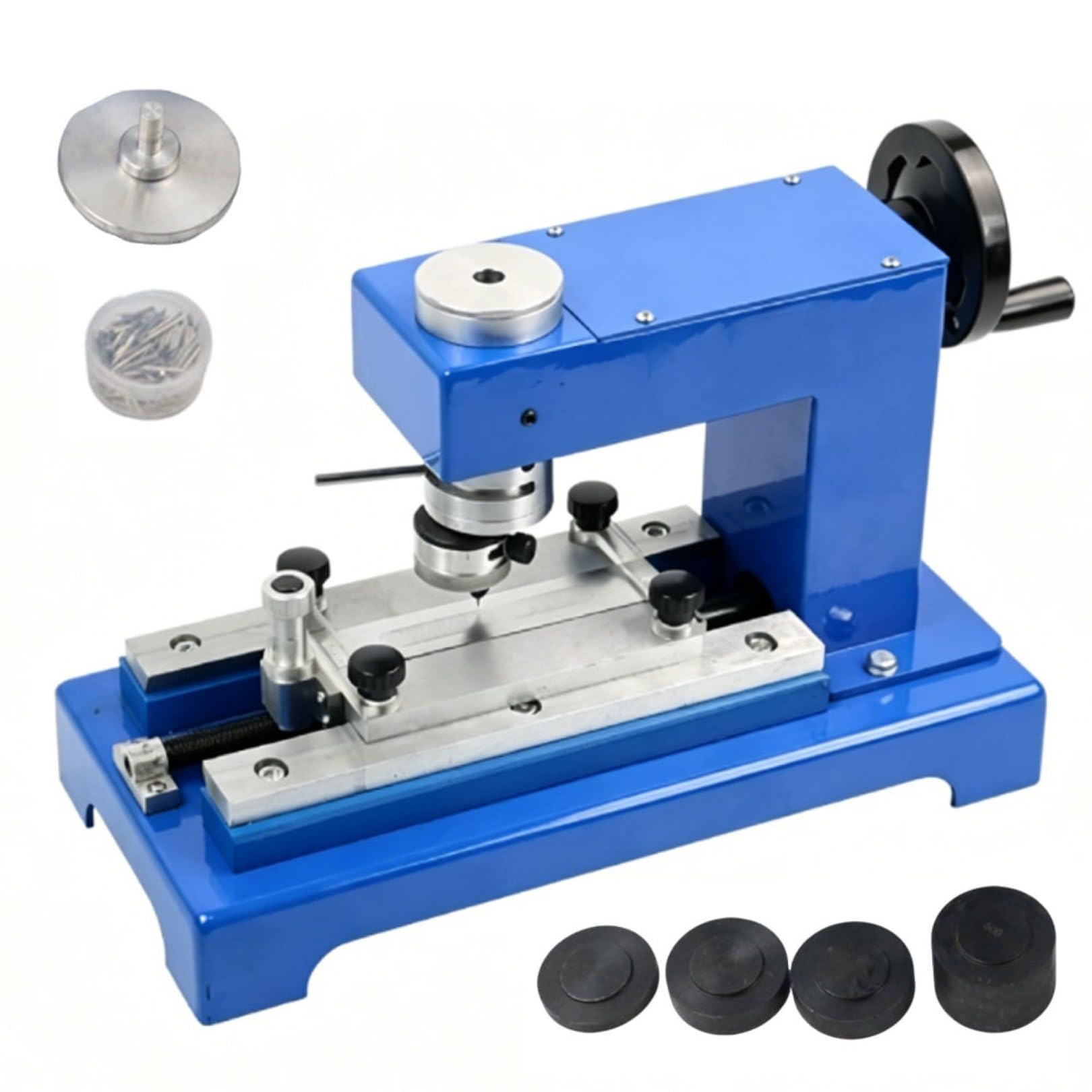 YXZQLOZ Manual paint film adhesion tester (circular trajectory method) equipped with 4 weights, 80mm stroke, 50×120mm worktable,for testing the adhesion of coating surfaces