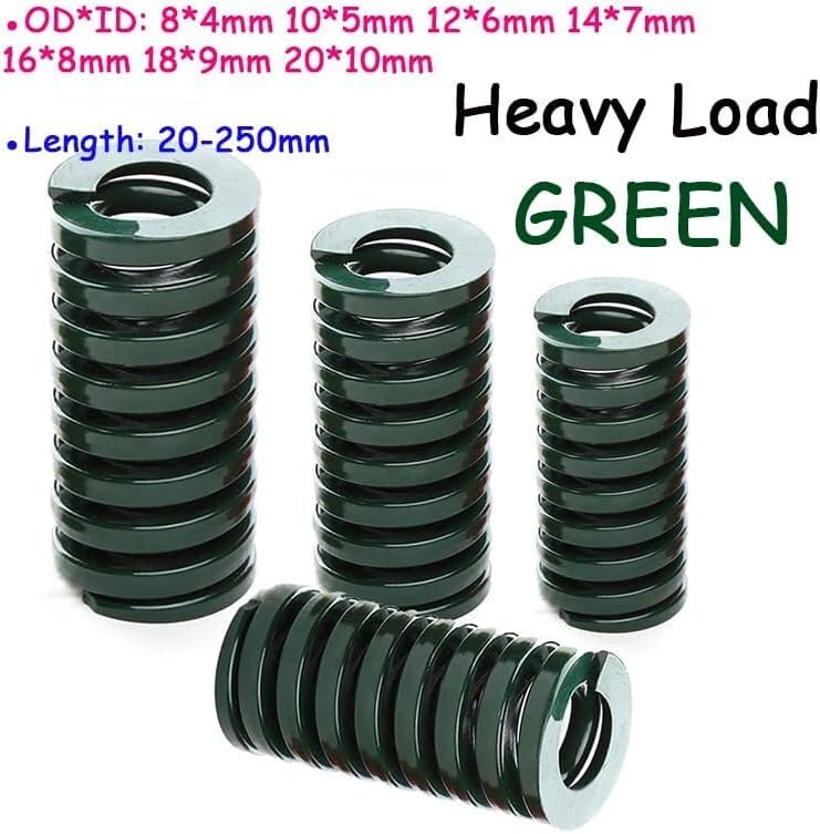 Lot de 10 ressorts de compression en acier inoxydable 304, 0,4 x 3 mm, diamètre du fil 0,4 mm, diamètre extérieur 3 mm, longueur 10-50 mm (longueur 20 mm