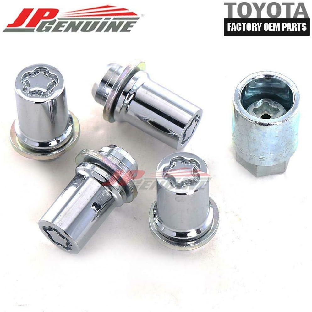 GENUINE TOYOTA HIGHLANDER ALLOY WHEEL LOCK SET 20082017 FACTORY PART