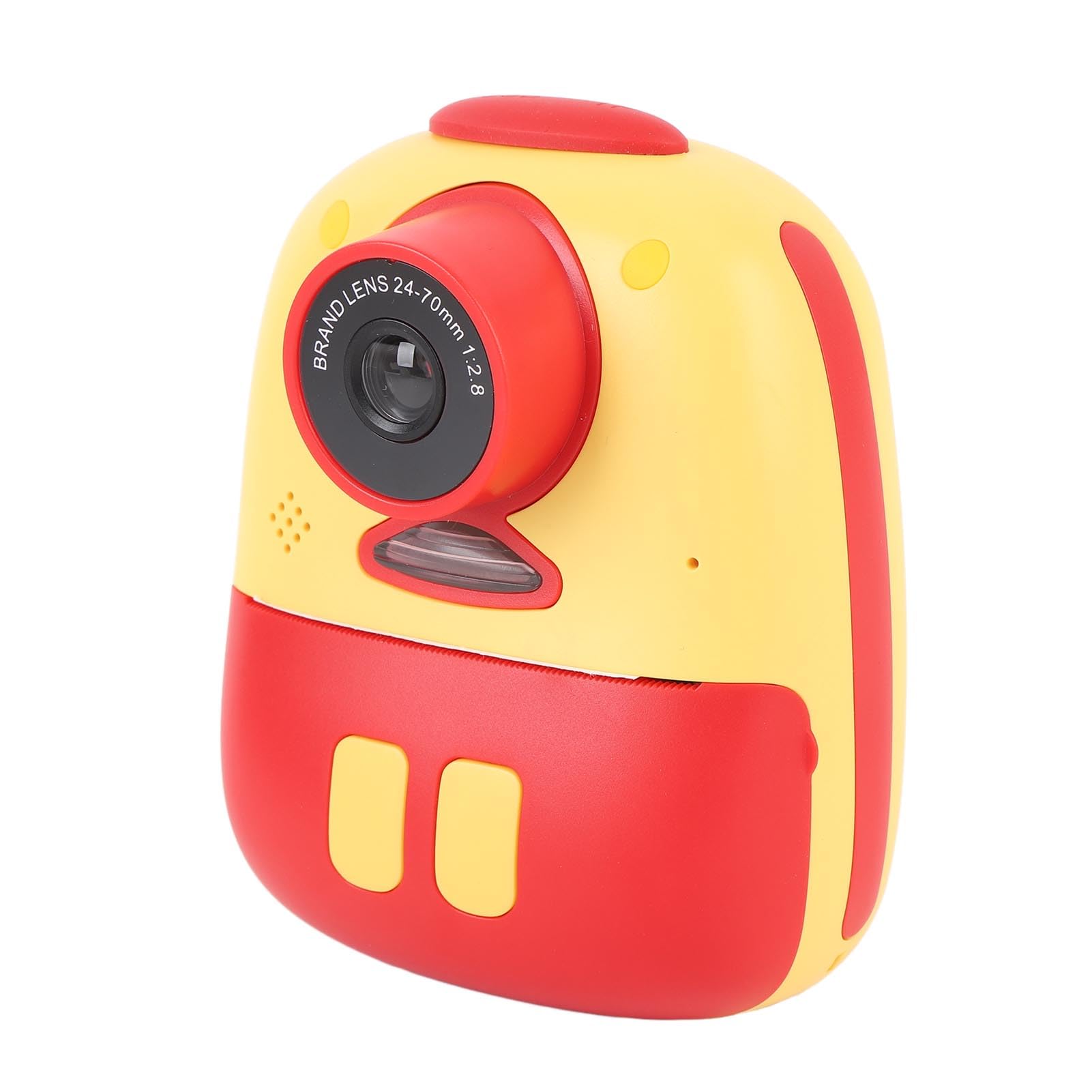 Instant Camera, Natychmiastowy Przenośny Aparat Duży Projekt Autofocus 26MP 2 -calowy Ekran ze zintegrowaną kartą Pamięci 32 G dla Maluchów na Prezenty Urodzinowe (Różowy) (YELLOW)