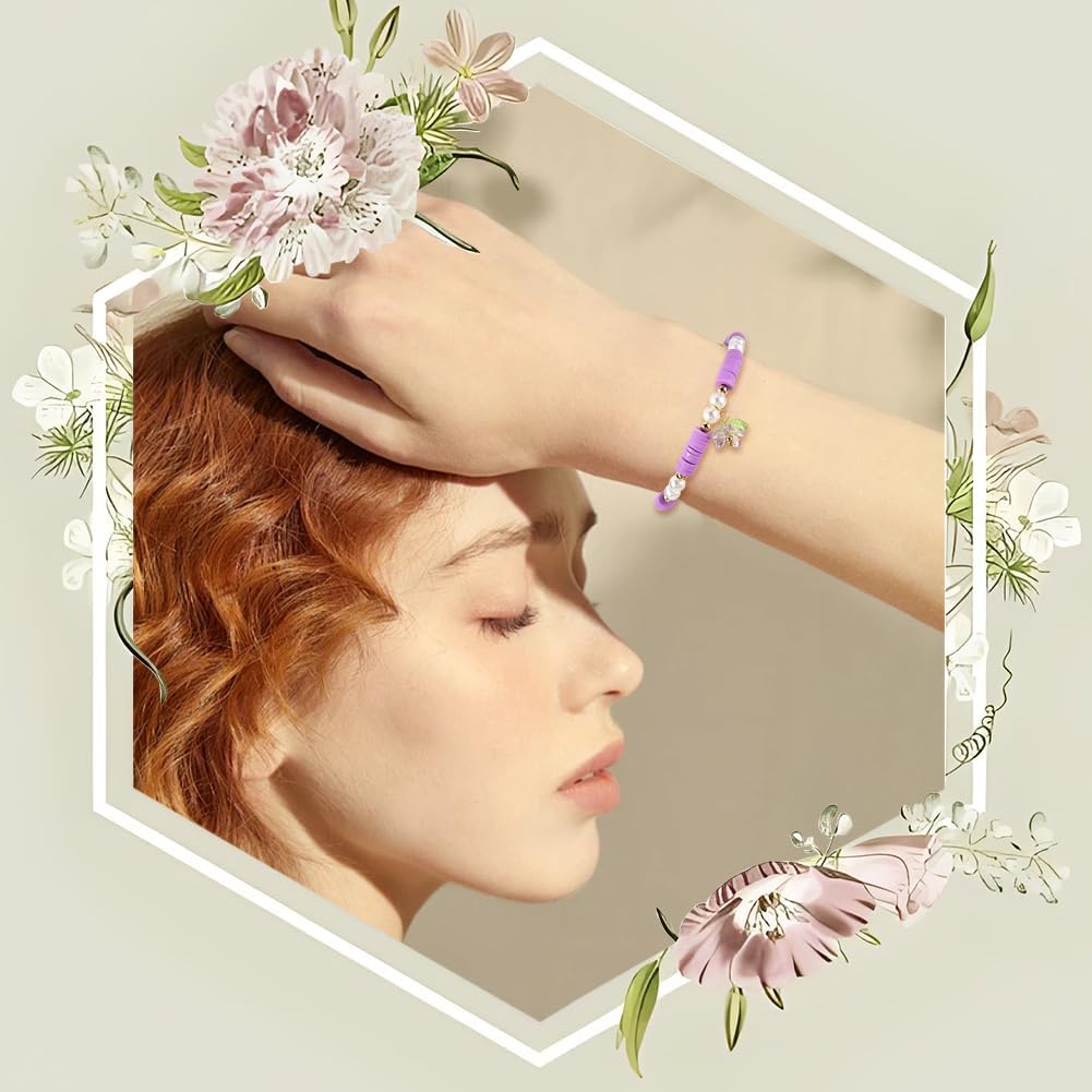 SUNNYCLUE 1 Box 100Pcs Leaf and Flower Charms Acrylic Flower Charm with Golden Brass Findings Plastic Transparent Crystal Spring Floral Pendants for Jewelry Making Crafts Necklace Bracelet Earring - Image 3