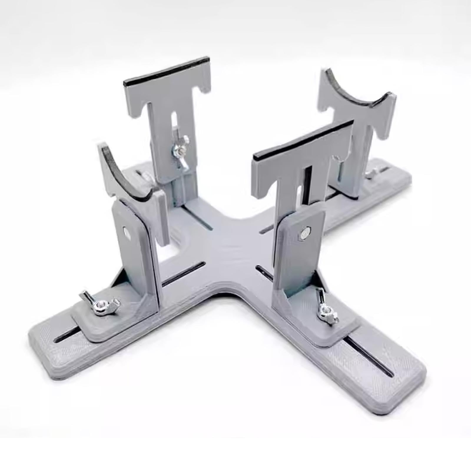 Herramientas Y Soportes de Exhibición para Maquetas de Aviones, para Pintura, Soporte Ligero, Stand Gris