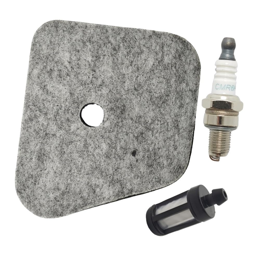 Filtro de aire filtro de combustible bujía compatible con STIHL FS87 FS90 FS100 FS110 FS130 HT100 HT101 KM100 KM110 KM90 HL90 HL95 HL100