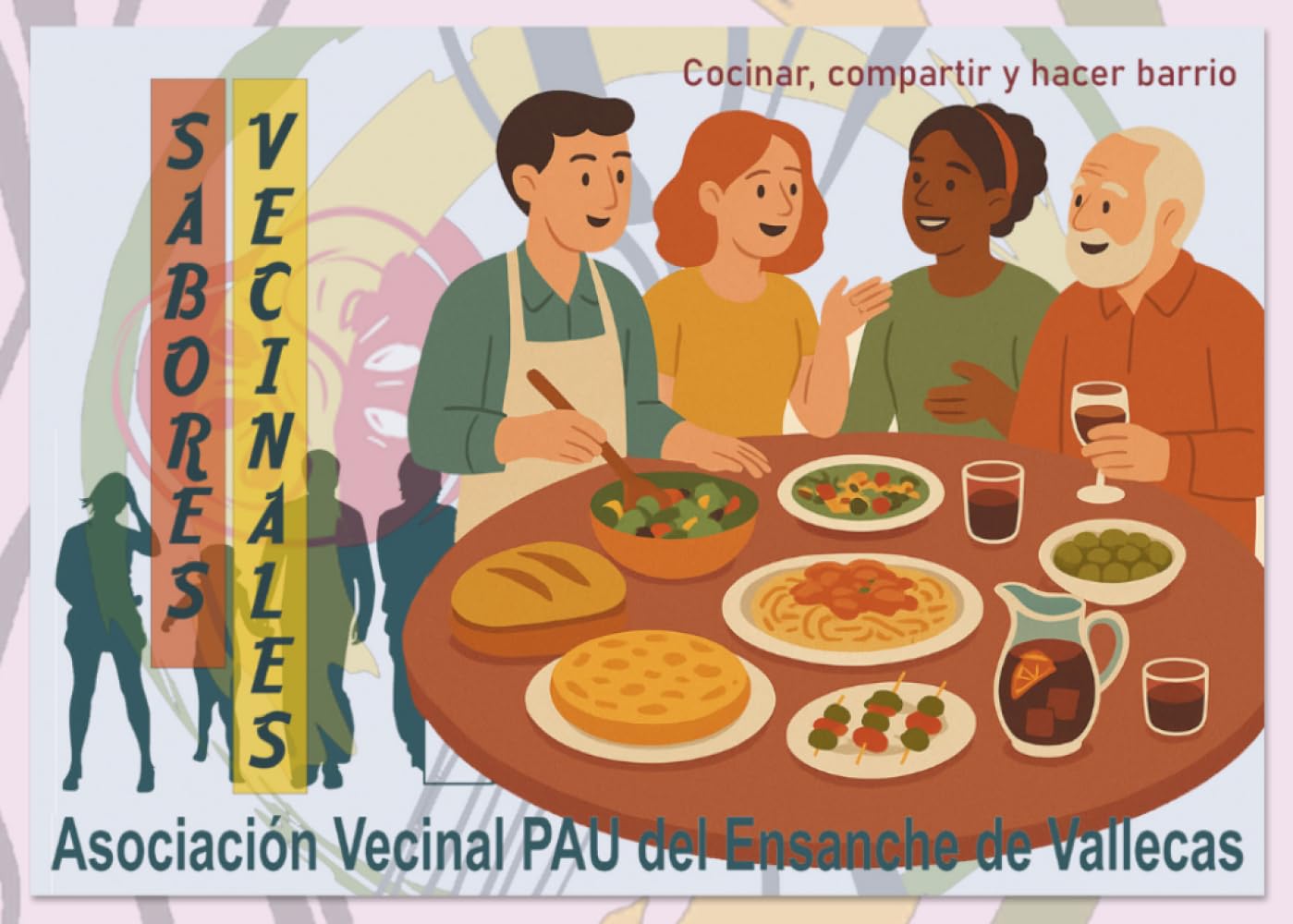 Recetas Sabores Vecinales 2025 Asociación de Vecinos del Ensanche Vallecas: Gastronomía del Ensanche de Vallecas