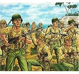  Revell Modellbausatz 02506 - US-Marineinfanterie, WWII (Figurensatz) im Maßstab 1:72