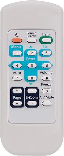 1491605 1491616 Replacement Remote Compatible with Epson Pro