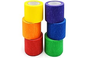 2 Inch Masking Tape for Kids, Artists, Teachers, and Classroom Use