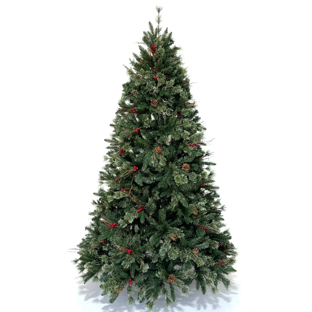 【新品未開封】最高級リッチクリスマスツリー 210cm赤い実と松ぼっくり付き Amazon.co.jp: Branch Trees® 最高級リッチ クリスマスツリー 210cm R