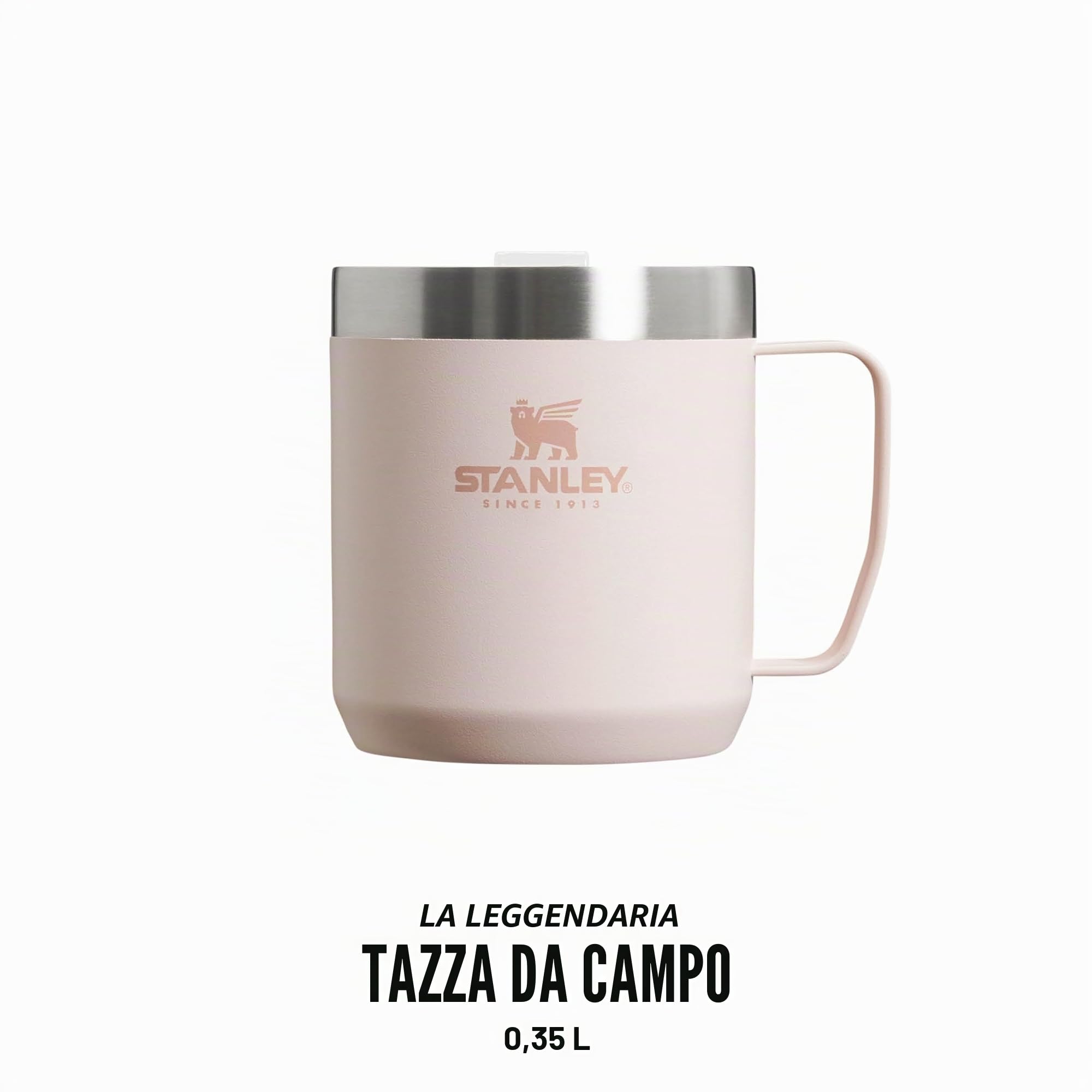 Stanley 1913 Classic Legendary Camp Mug - Mantiene 1.5 Ore Caldo - 3 Ore Freddo - Lavabile In Lavastoviglie - Senza BPA - Termos Da Caffè - Bicchiere Termico Da Campeggio