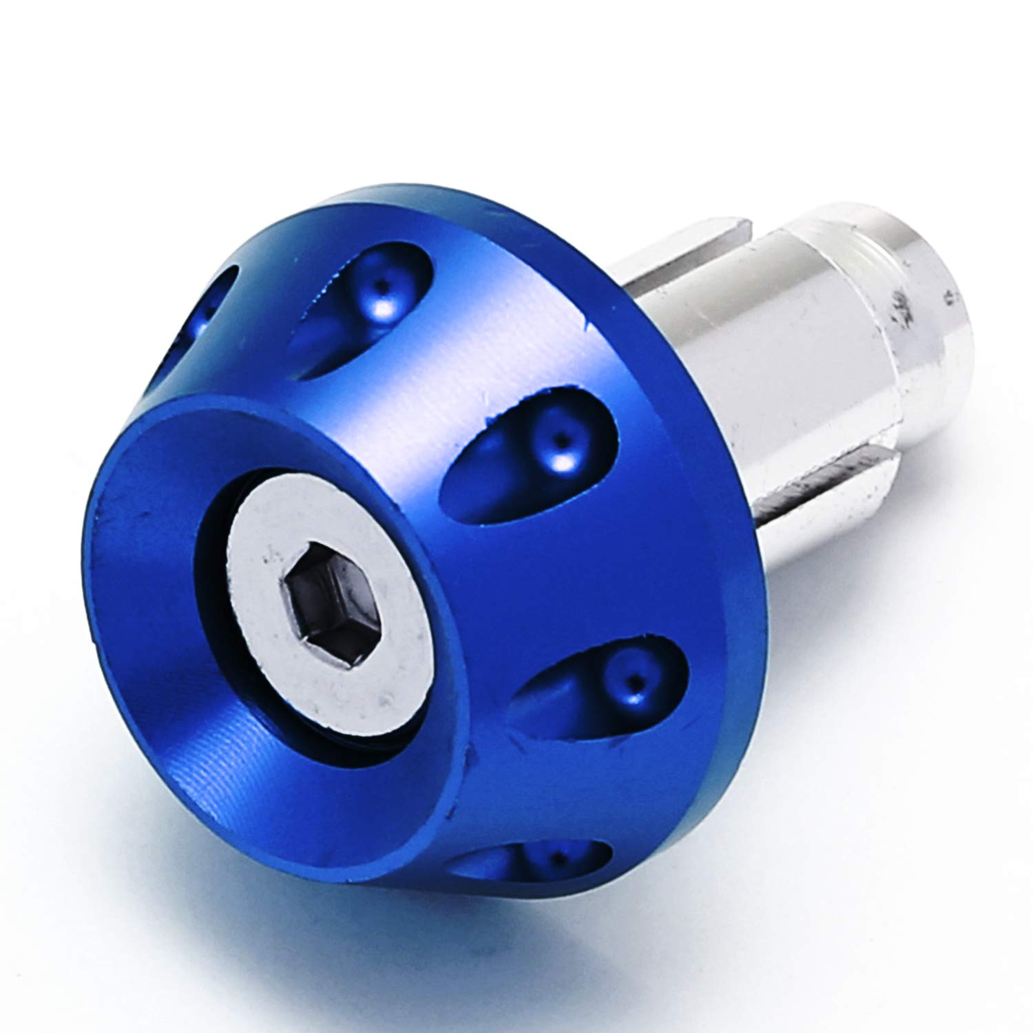 【ころはぐです】 Amazon | nakira バイク グリップ バーエンド アルミ 22.2mm