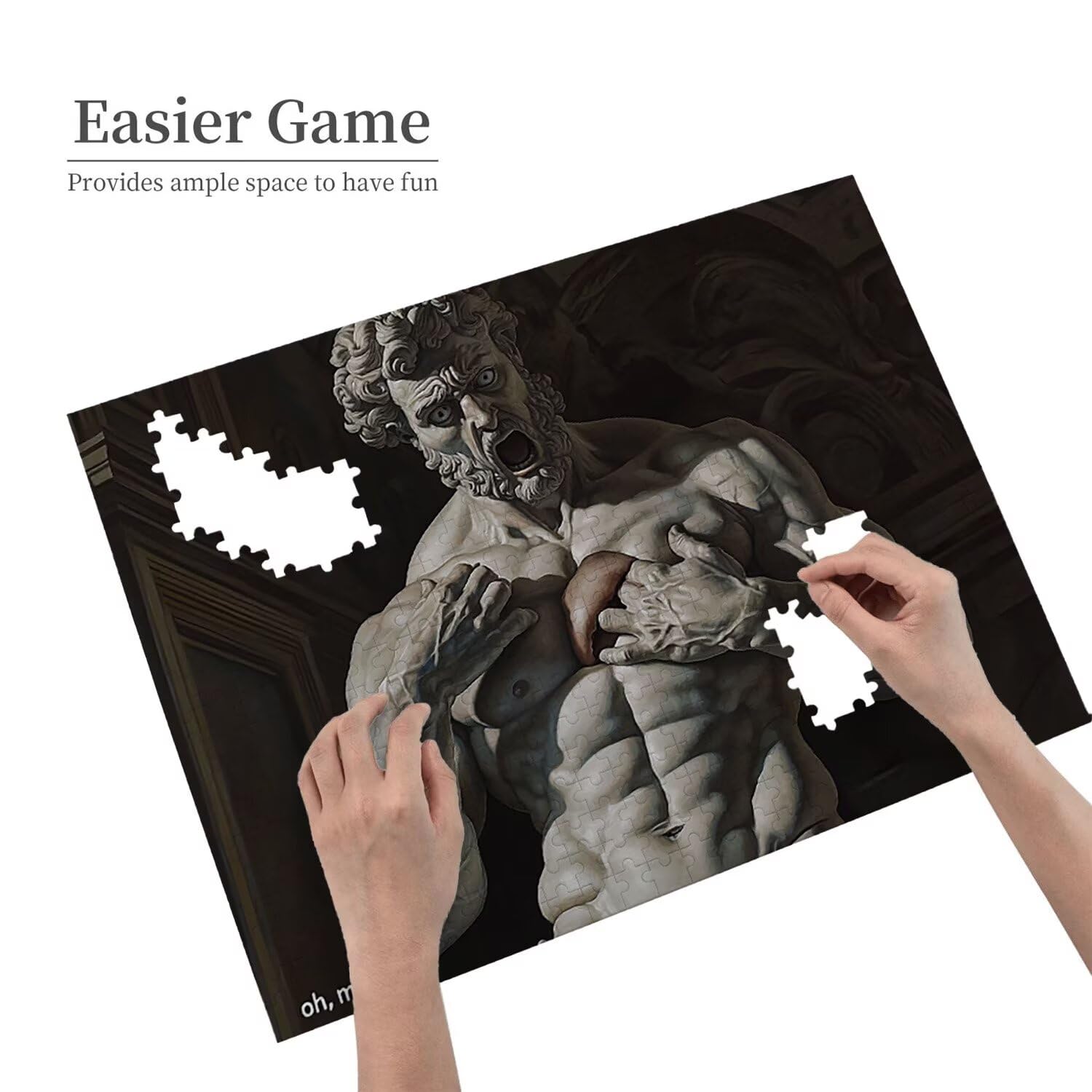 Puzzle in Legno per Adulti 3000 Pezzi | greco Zeus| Giocattoli Educativi | Puzzle Adulti E Famiglie Decor | Dimensione Di 122x80cm | Regalo Adultis | Regali Natale (Formato: 48.8x32in) o-804