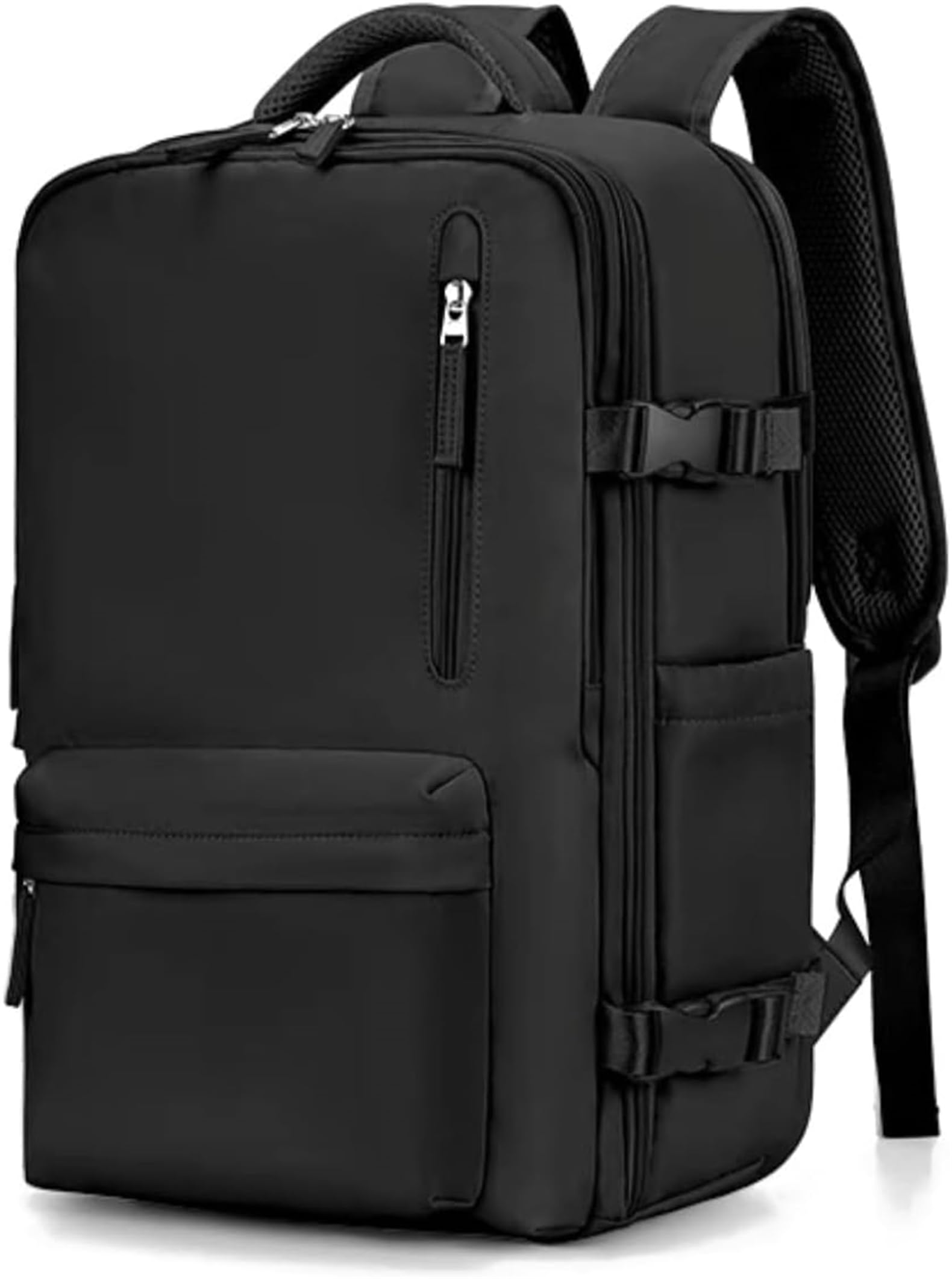Tourism Backpack, Travel Backpack for Women Airline Approved, Hiking Bag, Anti Theft Business Backpack with Shoes Compartment (Black)