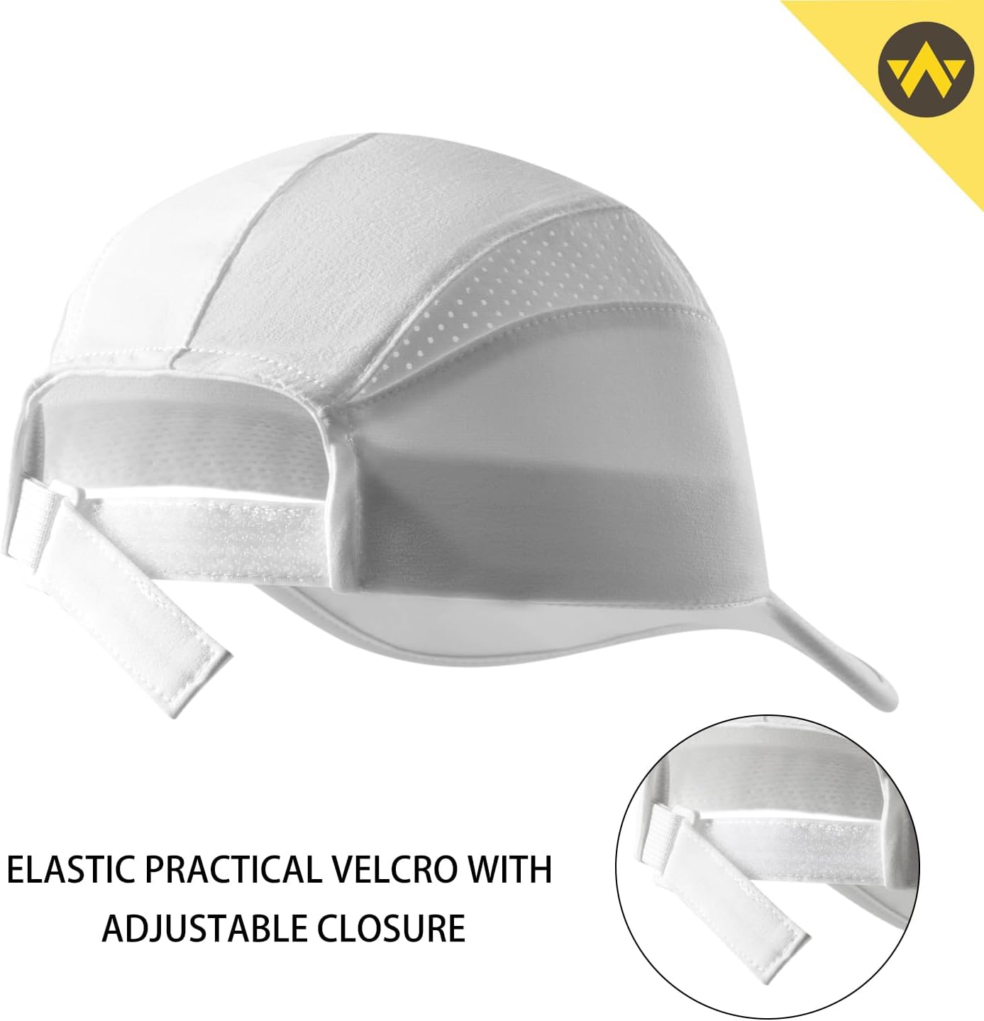 WANDER Sports Sun Visor Hat Mesh Foldable Brim for Men Women Running image 4