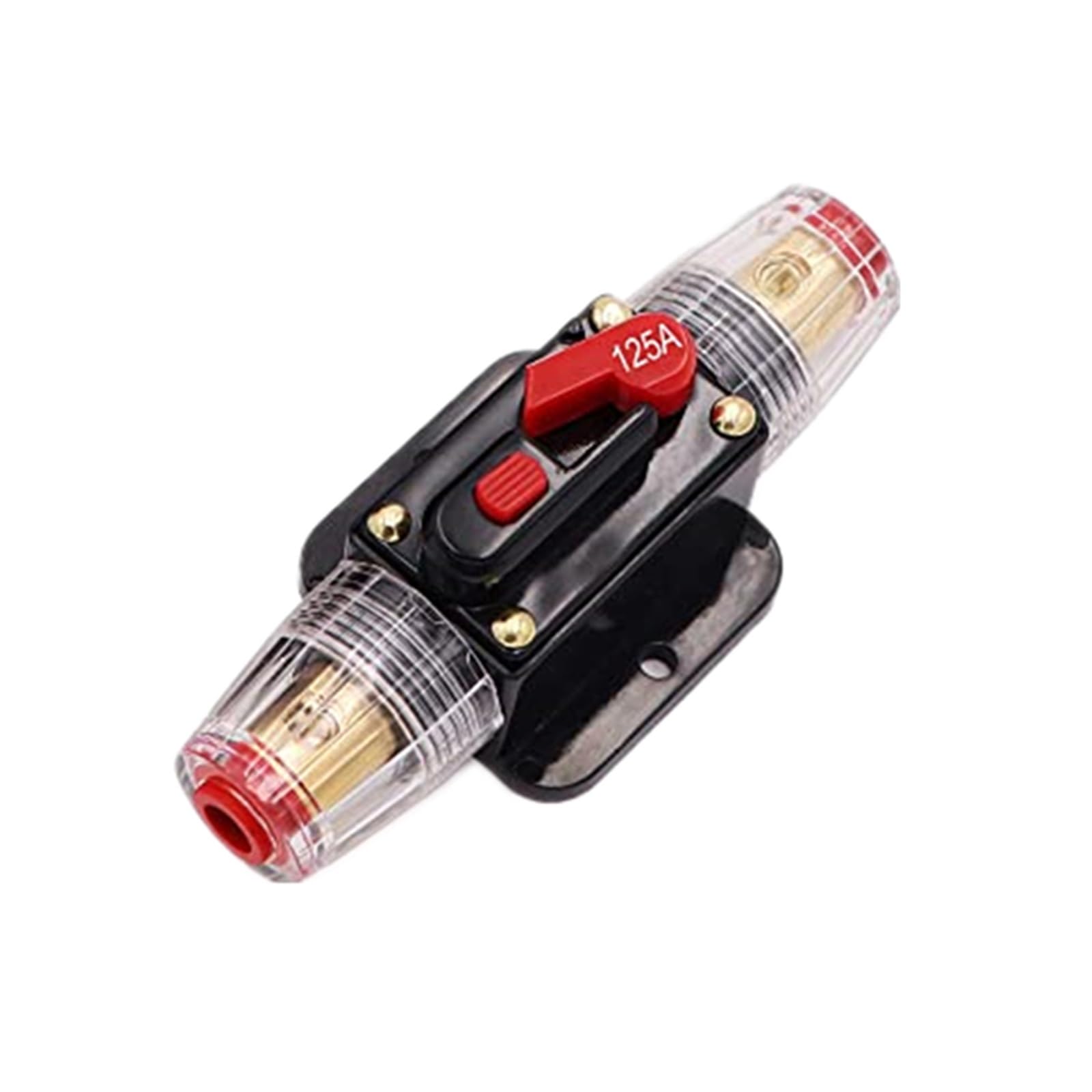 Disjoncteur Audio de Voiture 125A Protégez Votre Ampli des Courts-Circuits