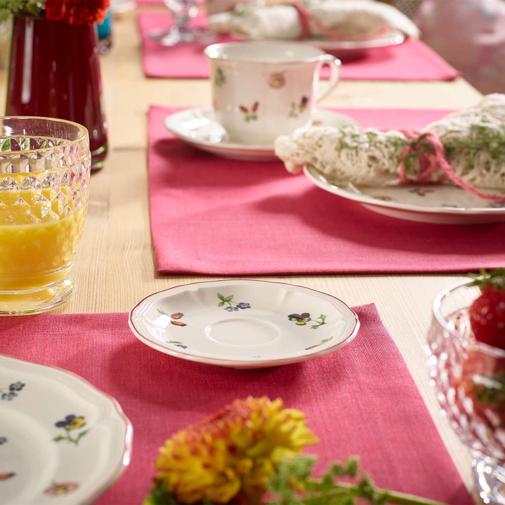 Villeroy & Boch Piattino Da Caffè Petite Fleur - Porcellana Premium 13 Cm Multicolore | Stile Rustico Elegante - Foto 9