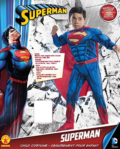 Rubie's IT881367-L - Superman Deluxe Costume, con
