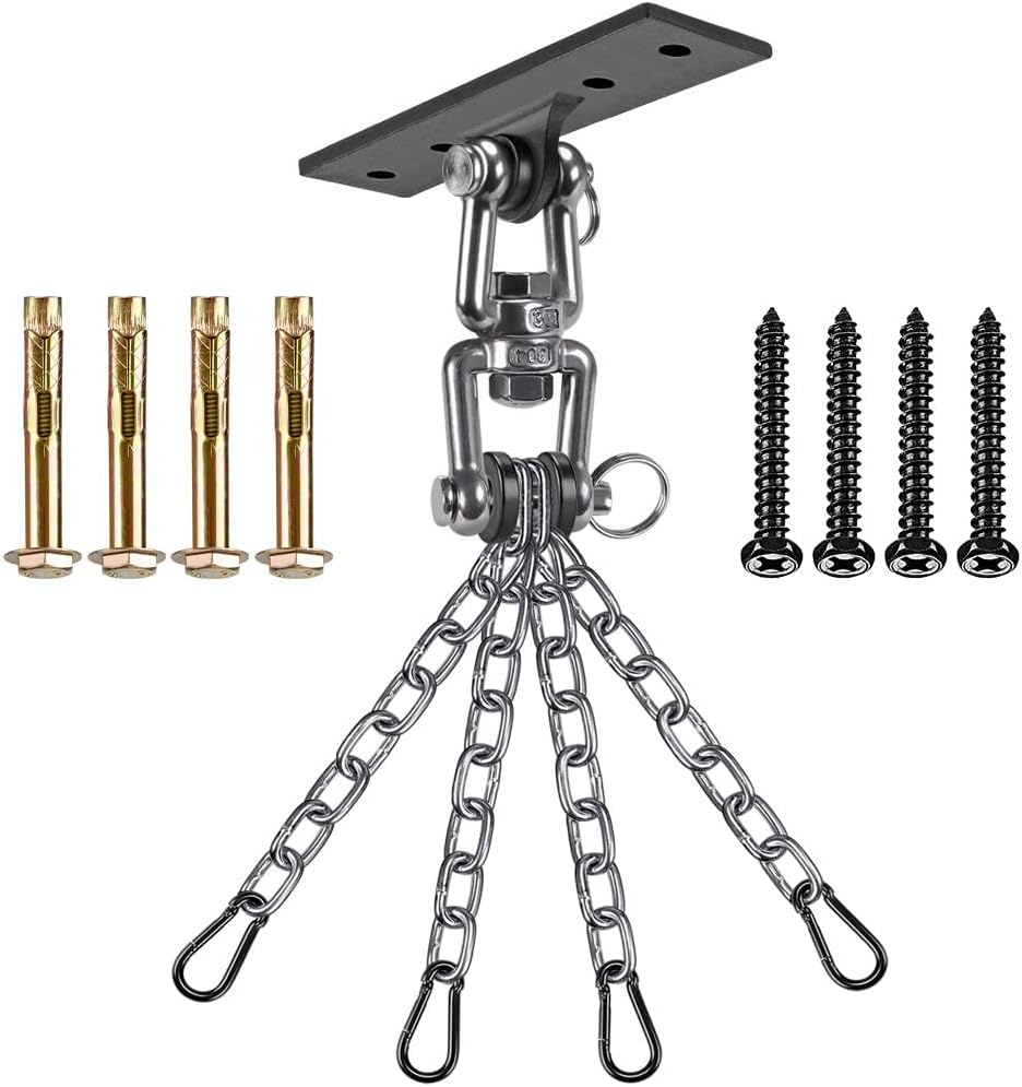 Heavy Bag Hanger, Punch Bag Hanger, Wall Ceiling Mount Hook 360